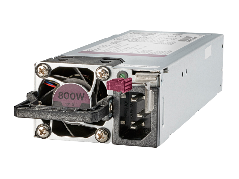 HPE 800W Flex Slot Platinum Hot Plug Low Halogen Power Supply Kit G10+ HPE 800W Flex Slot Platinum Hot Plug Low Halogen Power Supply Kit G10+